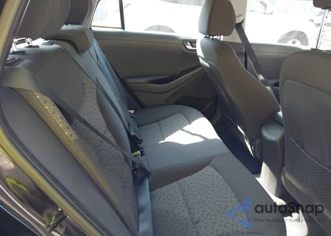 2017 Hyundai Ioniq Hybrid Blue z USA, uszkodzony, nr VIN KMHC65LC4HU049099